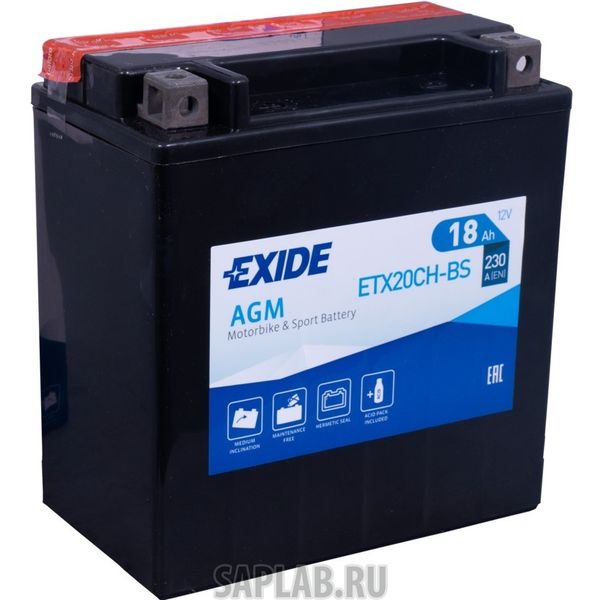 Купить запчасть EXIDE - ETX20CHBS 